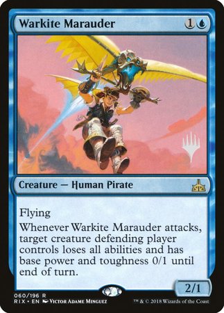 Warkite Marauder [Rivals of Ixalan Promos] | Jack's On Queen