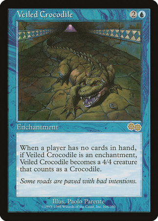 Veiled Crocodile [Urza's Saga] | Jack's On Queen