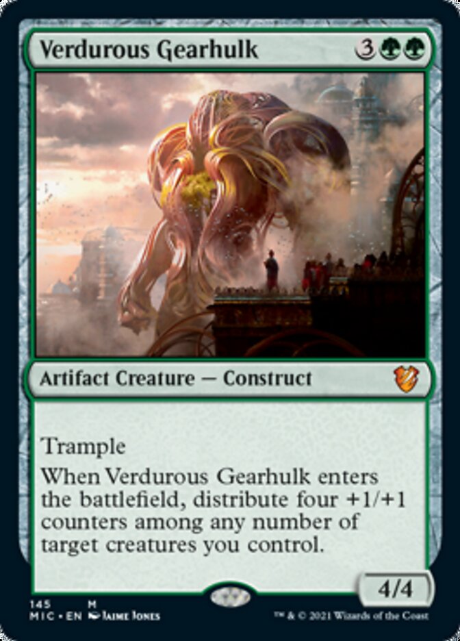 Verdurous Gearhulk [Innistrad: Midnight Hunt Commander] | Jack's On Queen