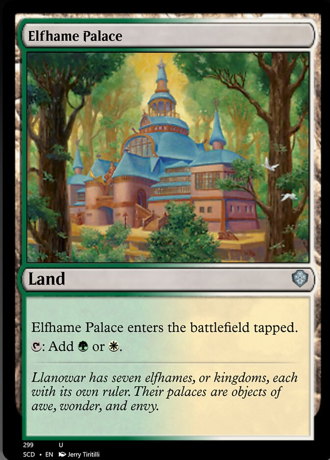 Elfhame Palace [Starter Commander Decks] | Jack's On Queen