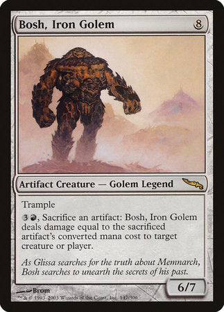 Bosh, Iron Golem [Mirrodin] | Jack's On Queen