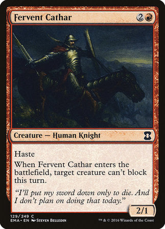 Fervent Cathar [Eternal Masters] | Jack's On Queen