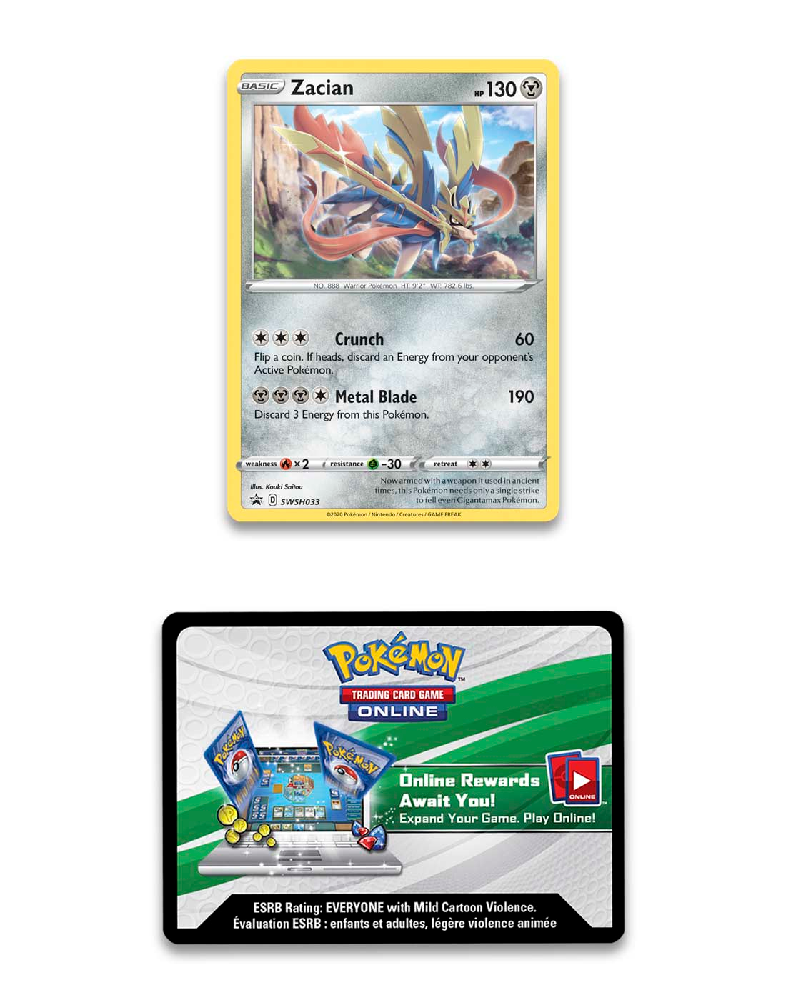 Sword & Shield: Darkness Ablaze - True Steel Premium Collection (Zacian) | Jack's On Queen