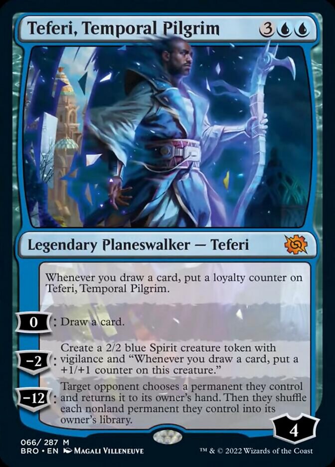 Teferi, Temporal Pilgrim [The Brothers' War] | Jack's On Queen