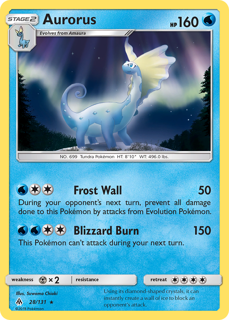 Aurorus (28/131) [Sun & Moon: Forbidden Light] | Jack's On Queen