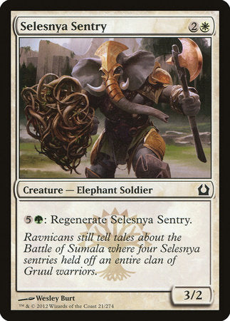 Selesnya Sentry [Return to Ravnica] | Jack's On Queen