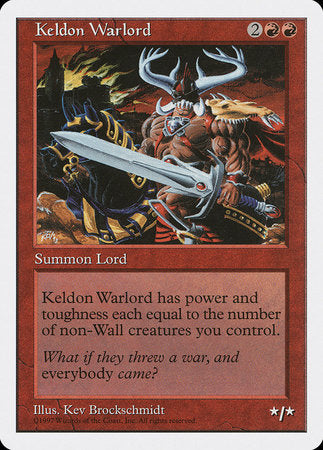 Keldon Warlord [Fifth Edition] | Jack's On Queen