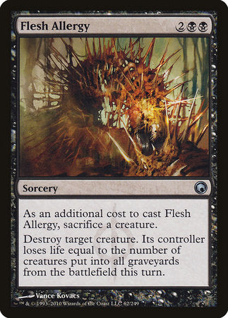 Flesh Allergy [Scars of Mirrodin] | Jack's On Queen