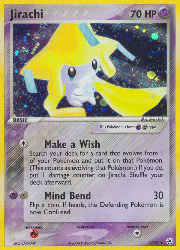 Jirachi (8/101) [EX: Hidden Legends] | Jack's On Queen