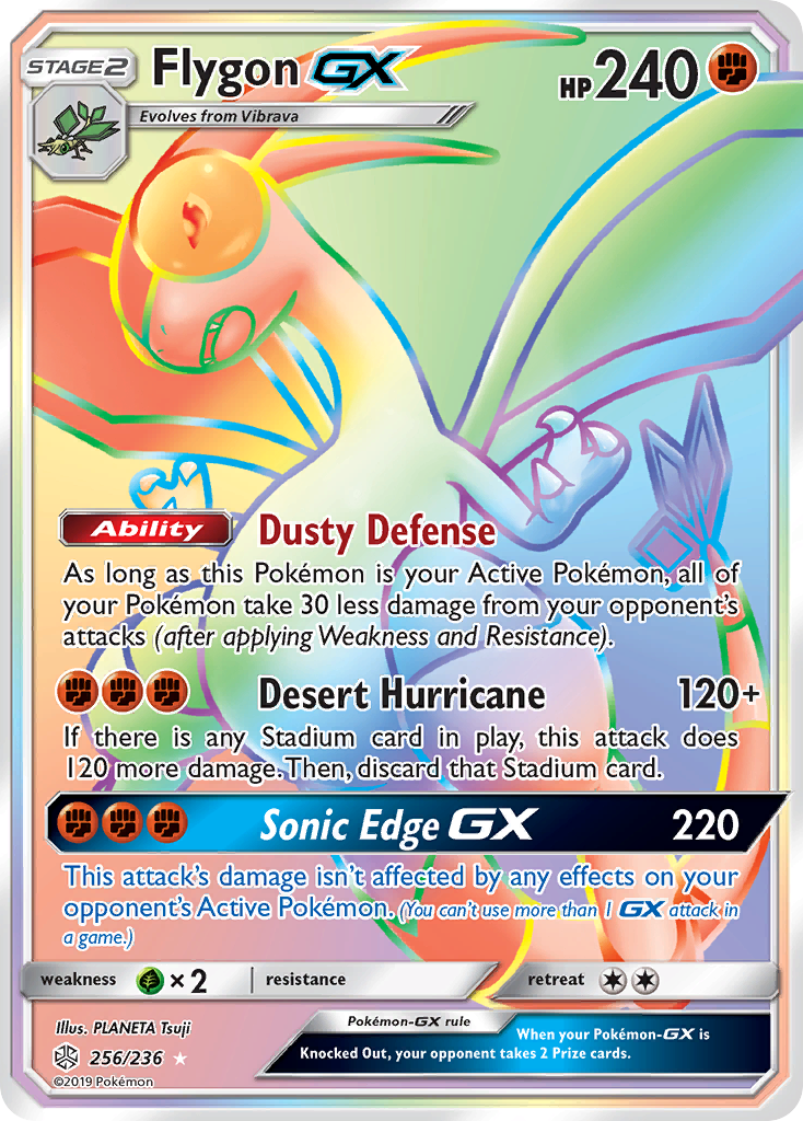 Flygon GX (256/236) [Sun & Moon: Cosmic Eclipse] | Jack's On Queen