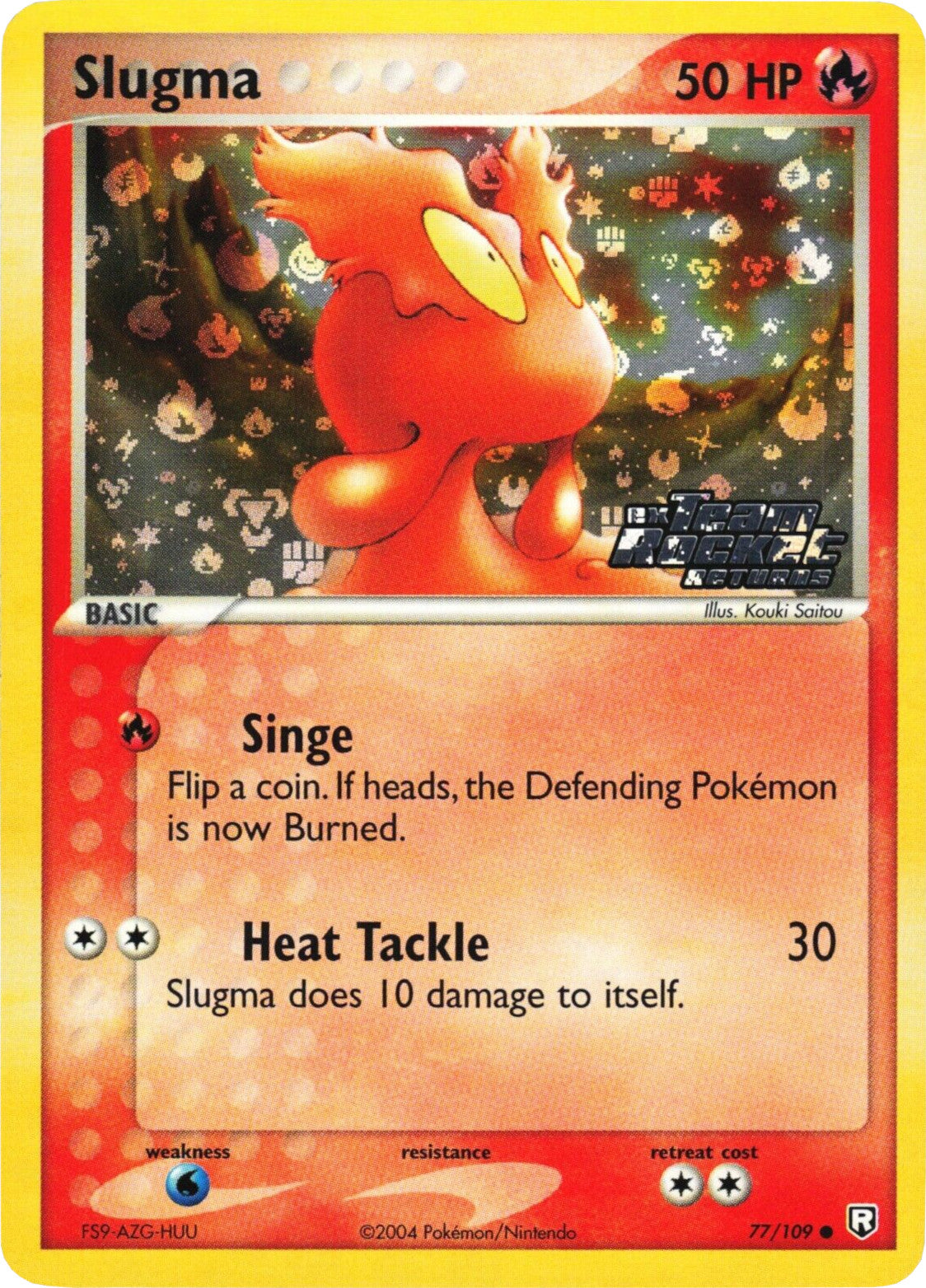 Slugma (77/109) (Stamped) [EX: Team Rocket Returns] | Jack's On Queen