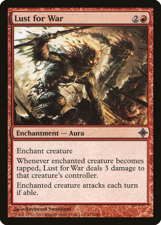 Lust for War [Rise of the Eldrazi] | Jack's On Queen