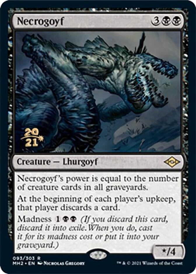 Necrogoyf [Modern Horizons 2 Prerelease Promos] | Jack's On Queen