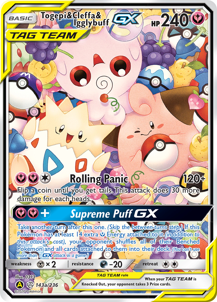 Togepi & Cleffa & Igglybuff GX (143a/236) [Alternate Art Promos] | Jack's On Queen