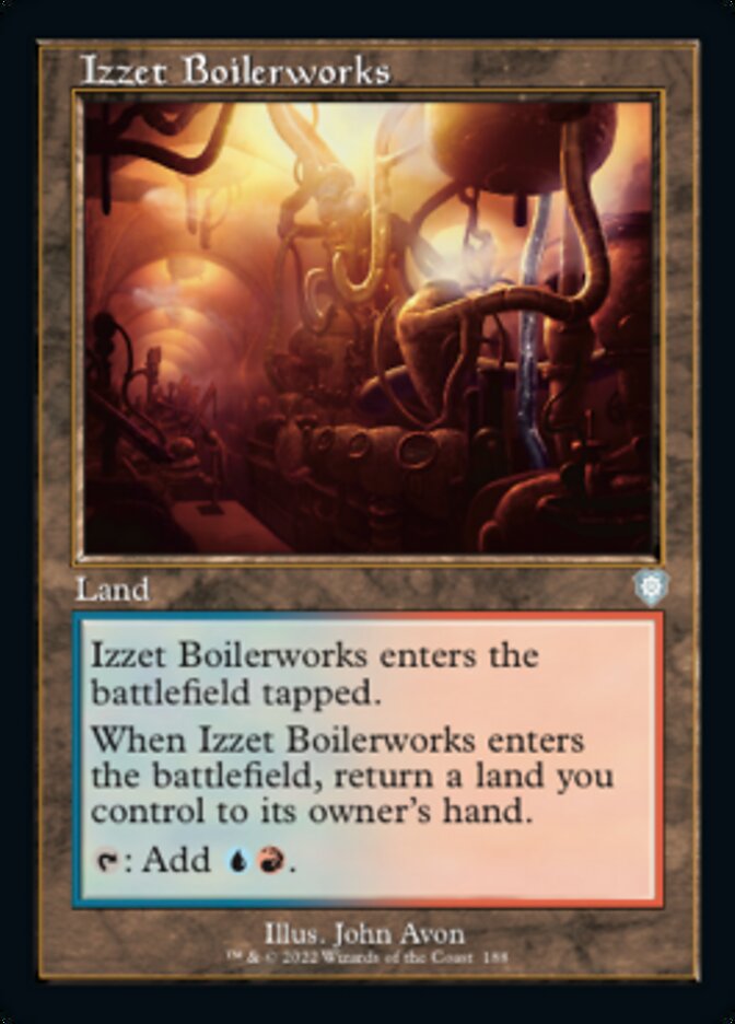 Izzet Boilerworks (Retro) [The Brothers' War Commander] | Jack's On Queen