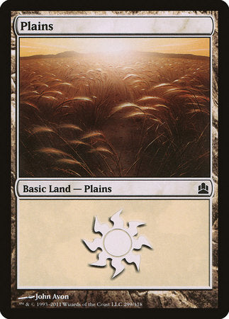 Plains (299) [Commander 2011] | Jack's On Queen