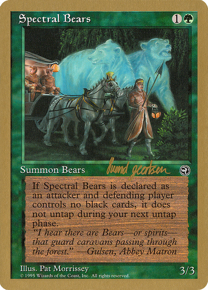 Spectral Bears (Svend Geertsen) [World Championship Decks 1997] | Jack's On Queen