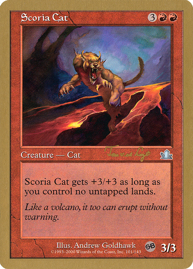 Scoria Cat (Tom van de Logt) (SB) [World Championship Decks 2001] | Jack's On Queen