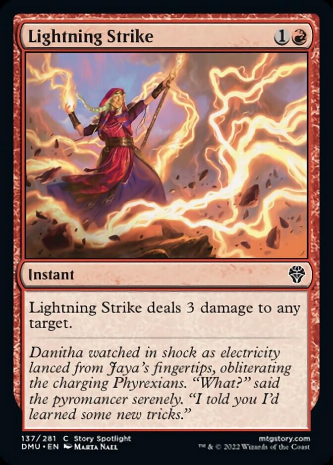 Lightning Strike [Dominaria United] | Jack's On Queen