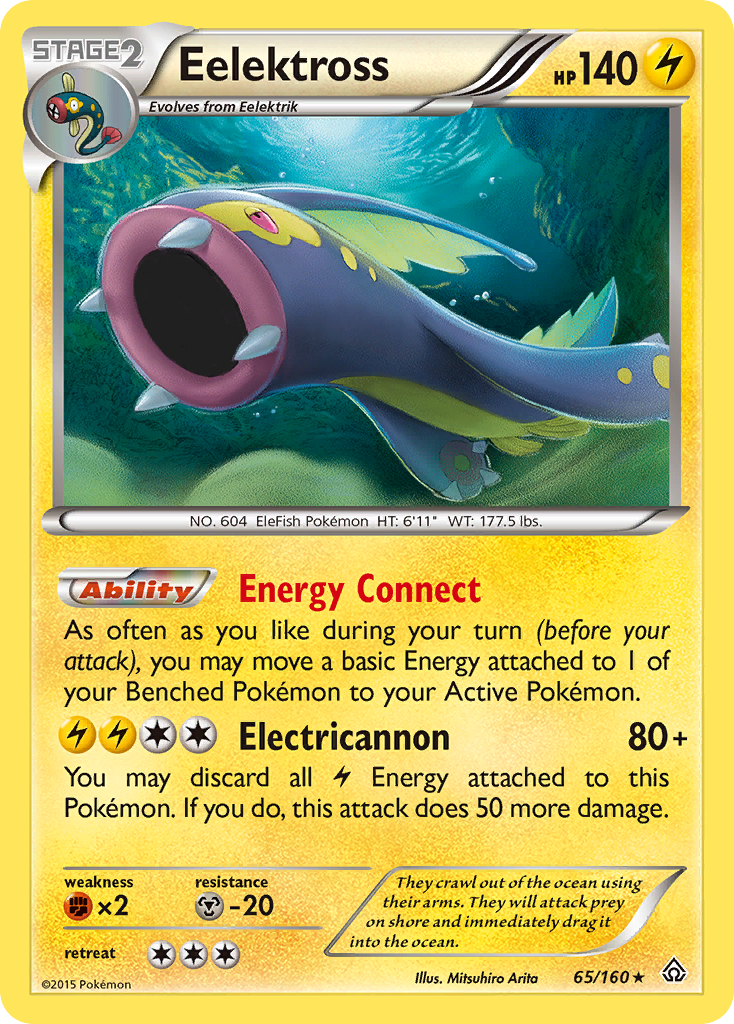 Eelektross (65/160) [XY: Primal Clash] | Jack's On Queen