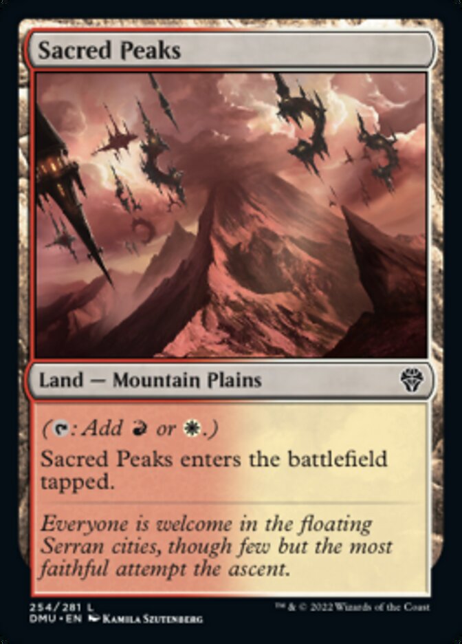 Sacred Peaks [Dominaria United] | Jack's On Queen