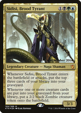 Sidisi, Brood Tyrant [Khans of Tarkir Promos] | Jack's On Queen