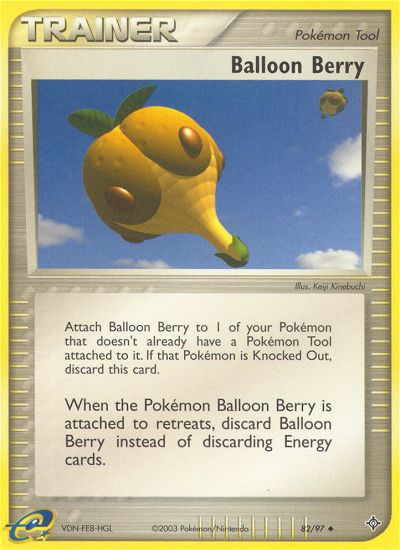 Balloon Berry (82/97) [EX: Dragon] | Jack's On Queen