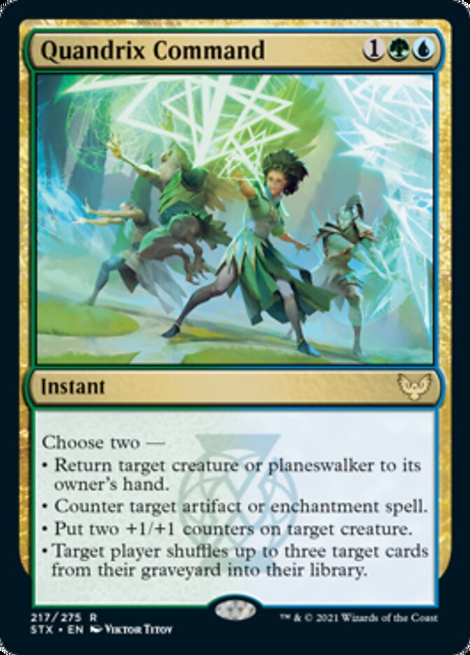 Quandrix Command [Strixhaven: School of Mages] | Jack's On Queen
