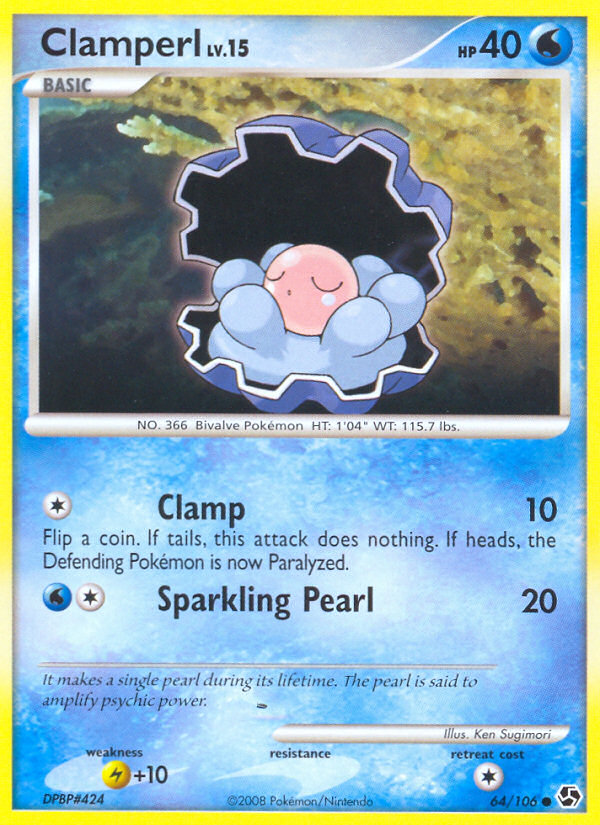 Clamperl (64/106) [Diamond & Pearl: Great Encounters] | Jack's On Queen