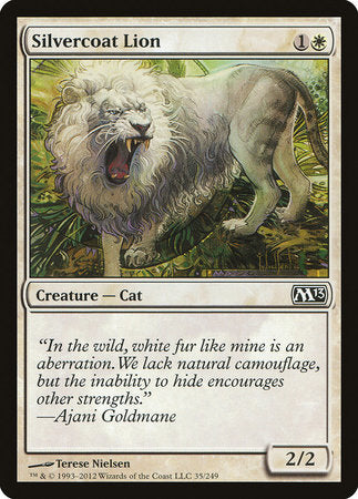 Silvercoat Lion [Magic 2013] | Jack's On Queen