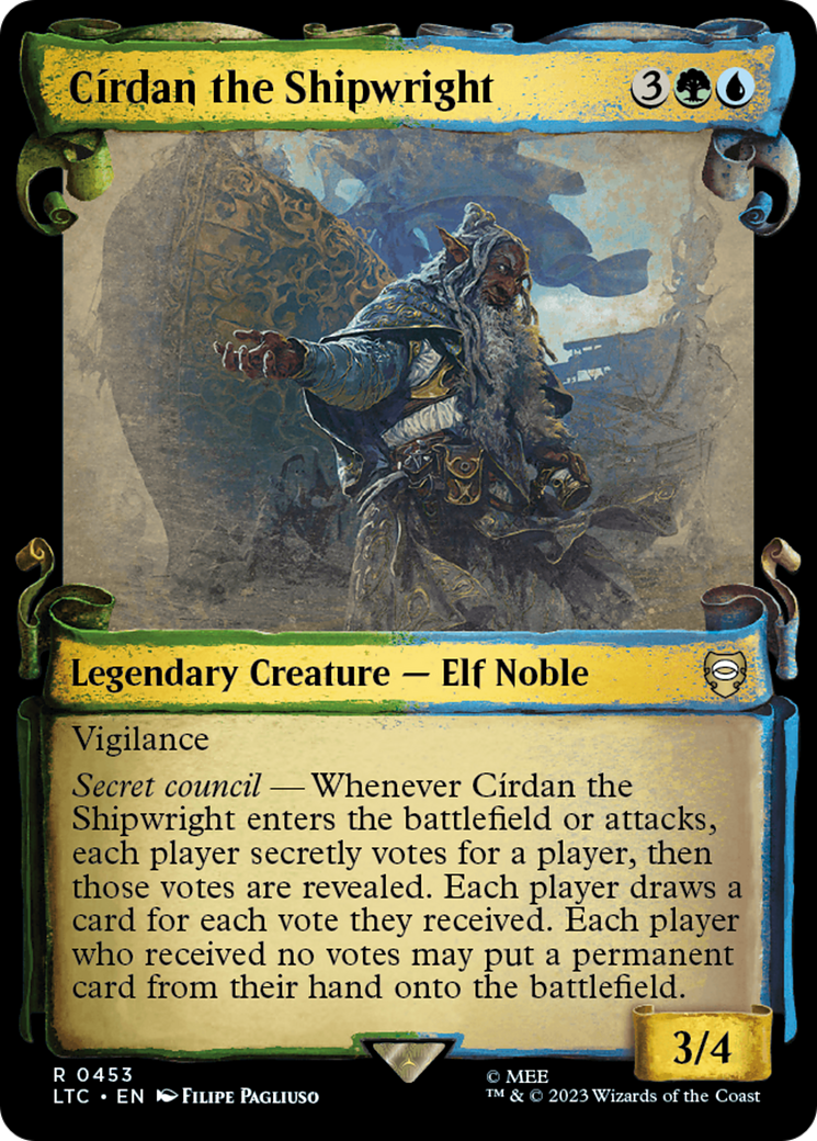 Cirdan the Shipwright [The Lord of the Rings: Tales of Middle-Earth Commander Showcase Scrolls] | Jack's On Queen