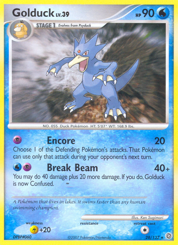 Golduck (28/132) [Diamond & Pearl: Secret Wonders] | Jack's On Queen