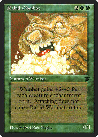 Rabid Wombat [Legends] | Jack's On Queen