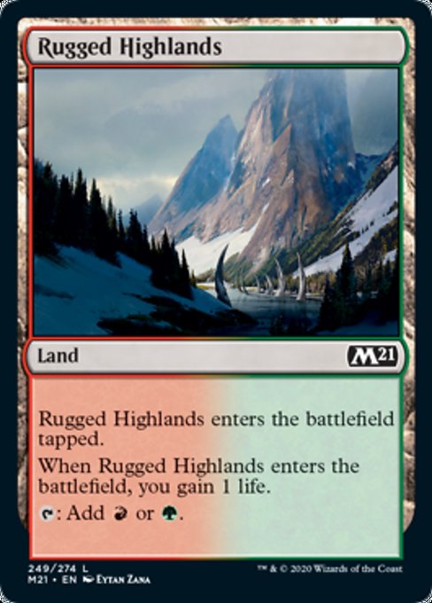Rugged Highlands [Core Set 2021] | Jack's On Queen