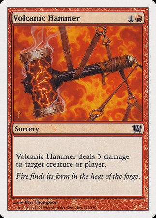 Volcanic Hammer [Ninth Edition] | Jack's On Queen