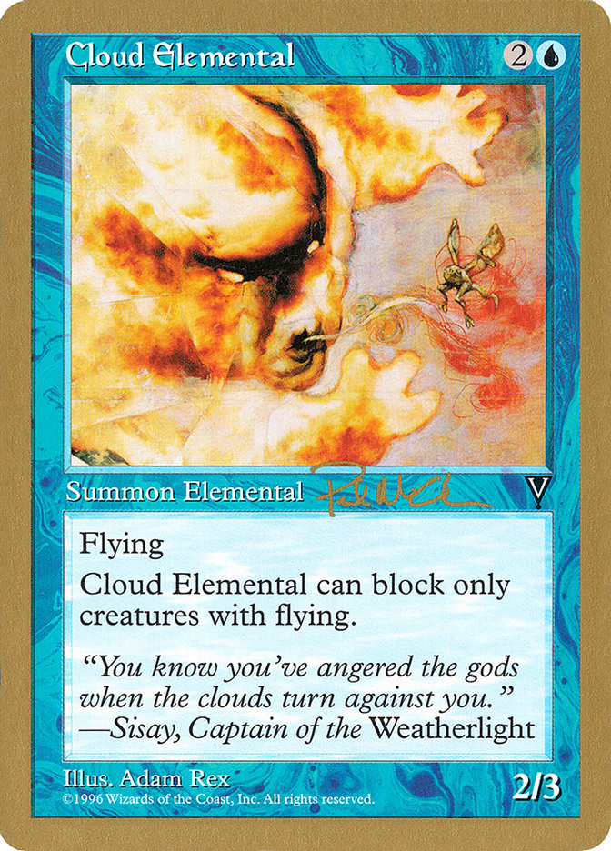 Cloud Elemental (Paul McCabe) [World Championship Decks 1997] | Jack's On Queen