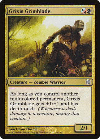 Grixis Grimblade [Alara Reborn] | Jack's On Queen