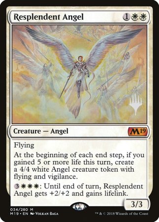 Resplendent Angel [Core Set 2019 Promos] | Jack's On Queen