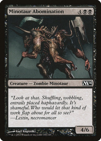 Minotaur Abomination [Magic 2014] | Jack's On Queen