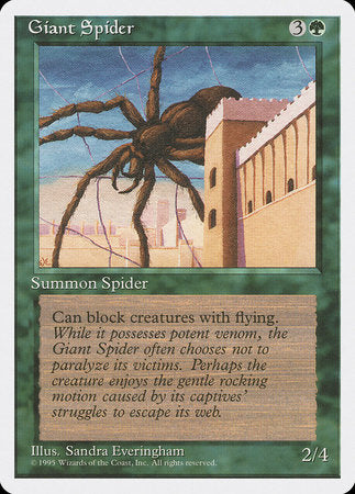 Giant Spider [Fourth Edition] | Jack's On Queen