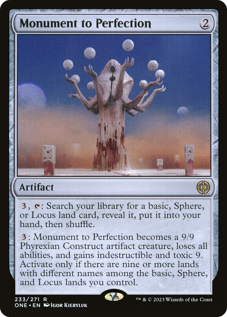 Monument to Perfection [Phyrexia: All Will Be One] | Jack's On Queen