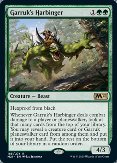 Garruk's Harbinger [Core Set 2021] | Jack's On Queen