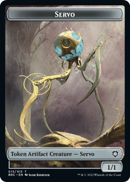 Myr // Servo Double-Sided Token [The Brothers' War Commander Tokens] | Jack's On Queen