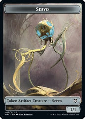 Myr // Servo Double-Sided Token [The Brothers' War Commander Tokens] | Jack's On Queen