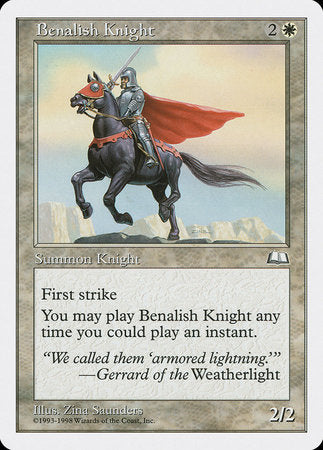 Benalish Knight [Anthologies] | Jack's On Queen
