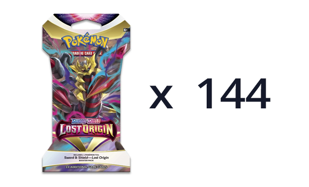 Sword & Shield: Lost Origin - Sleeved Booster Pack Case | Jack's On Queen