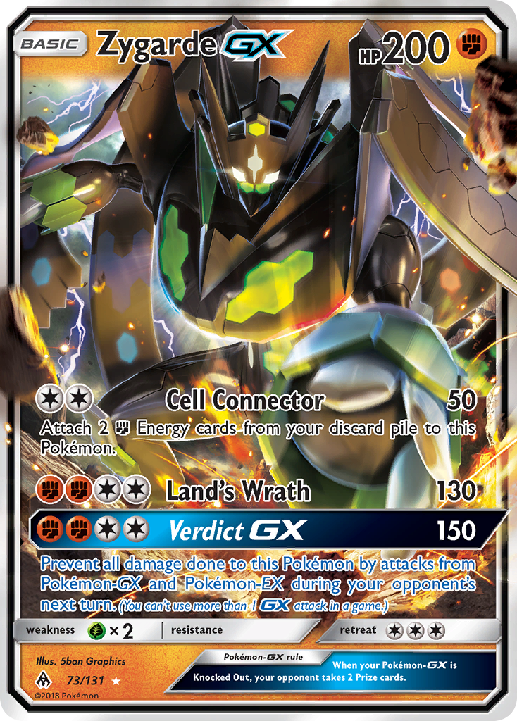 Zygarde GX (73/131) [Sun & Moon: Forbidden Light] | Jack's On Queen