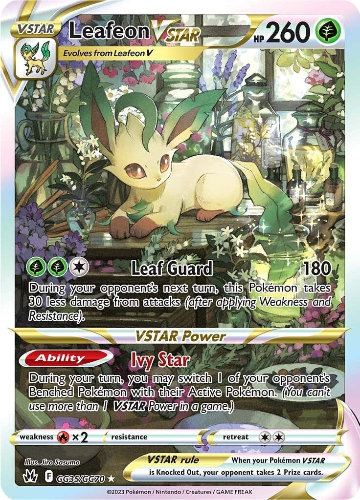 Leafeon VSTAR (GG35/GG70) [Sword & Shield: Crown Zenith] | Jack's On Queen