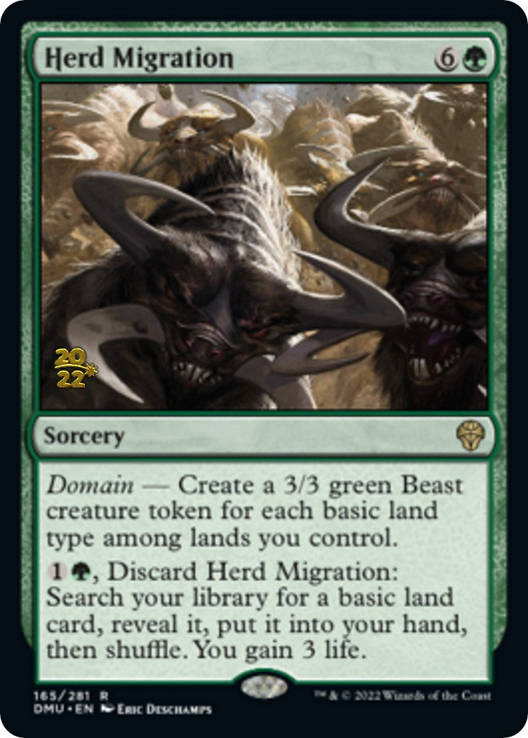 Herd Migration [Dominaria United Prerelease Promos] | Jack's On Queen