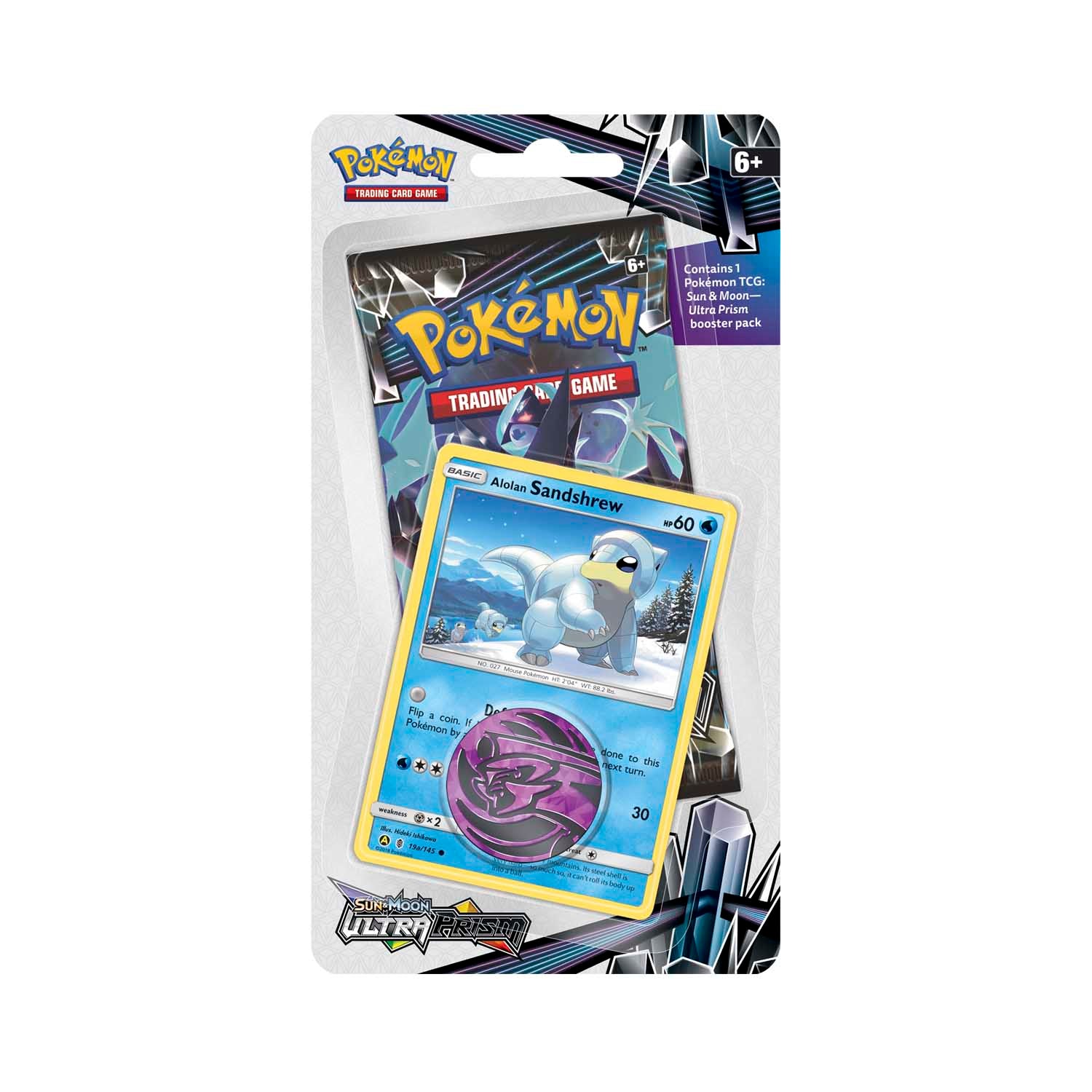Sun & Moon: Ultra Prism - Single Pack Blister (Alolan Sandshrew) | Jack's On Queen